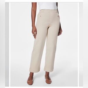 SPANX stretch twill crop pant